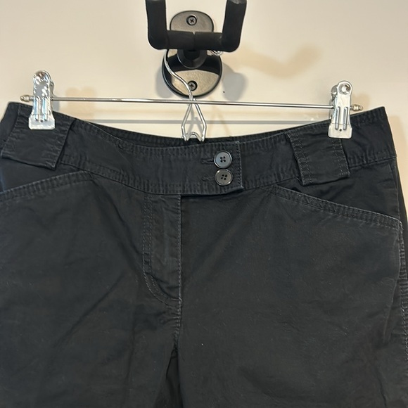 Black button up capris pants - Picture 3 of 6